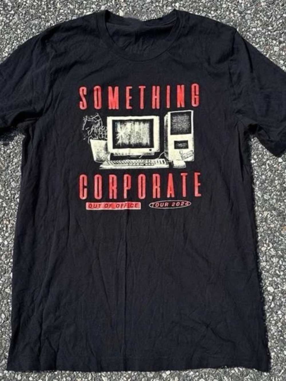 Something Corporate Band Black T-Shirt